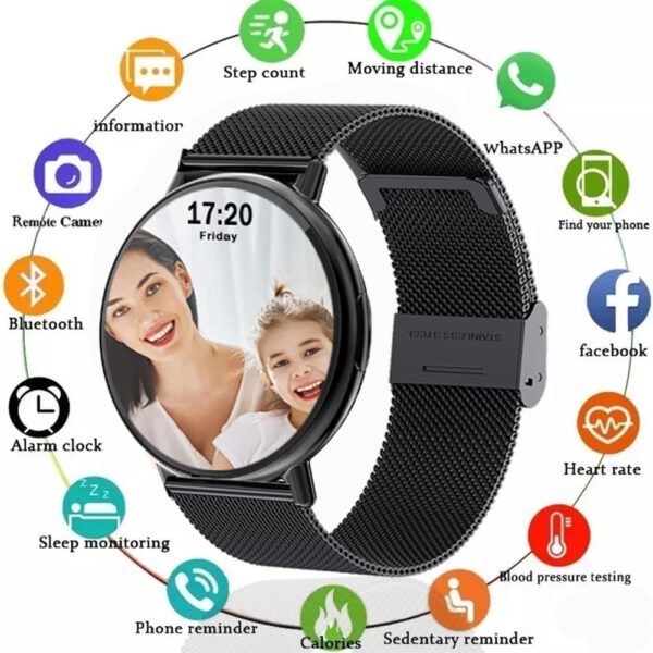 FILIEKEU Smartwatch Men Women Bluetooth Call 1.39 - Image 3